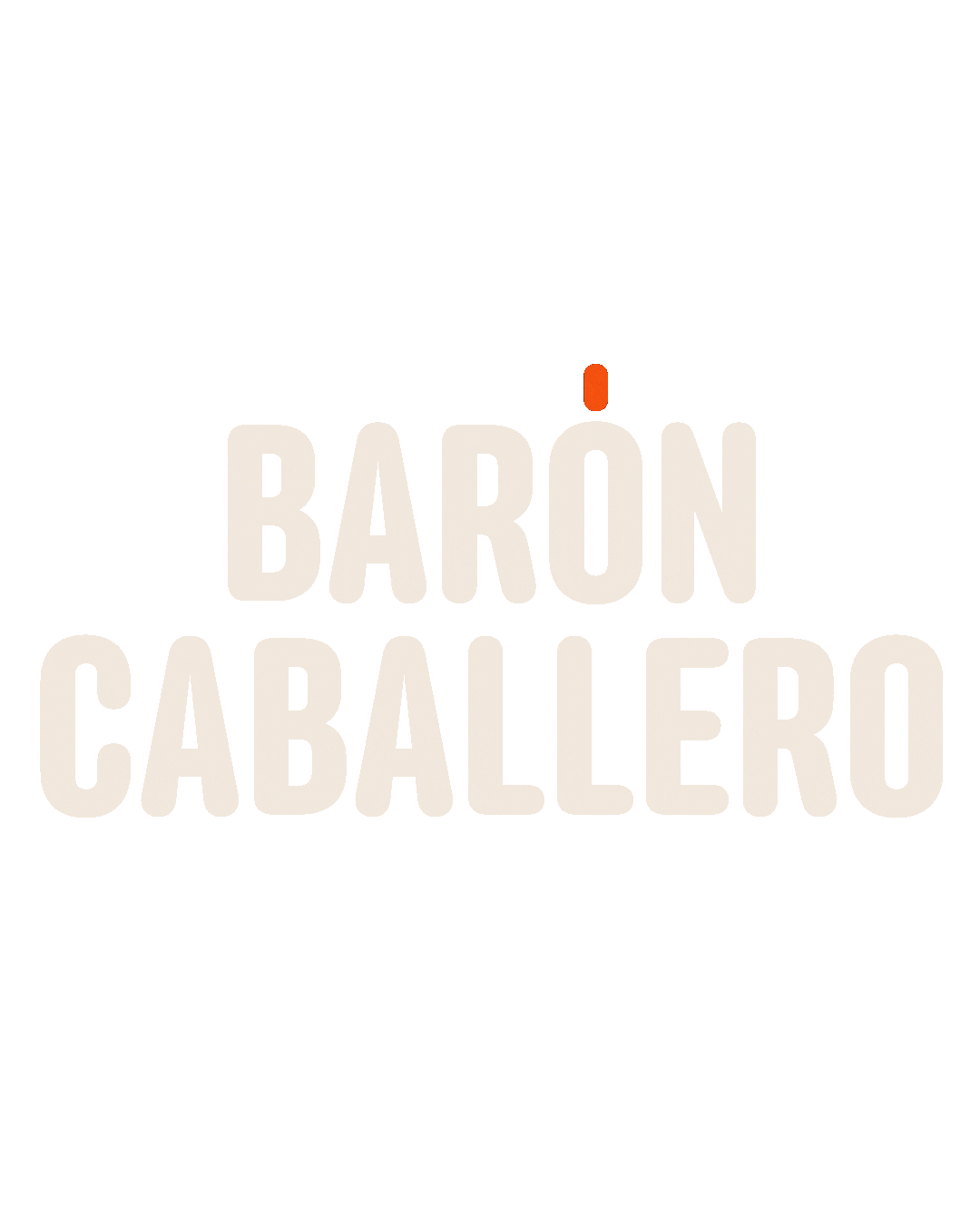 Portada del proyecto: Barón Caballero